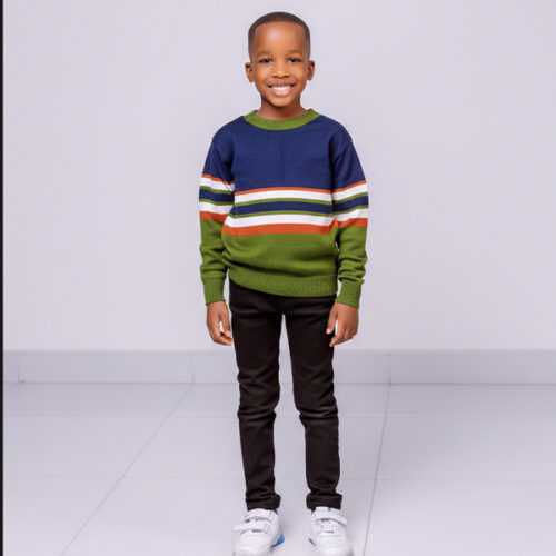 Krump Ug F3 kids sweater(army green)