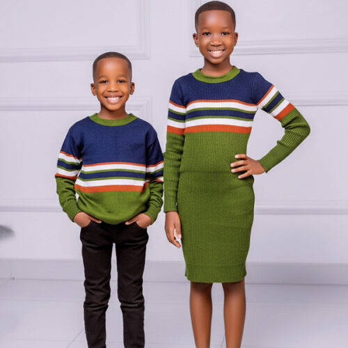 Krump Ug F3 kids sweater(army green)