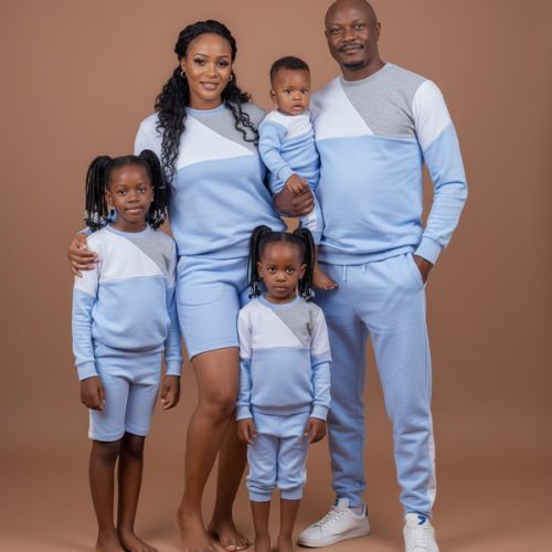 Krump Ug Q family Tracksuits (5pack) Sky blue