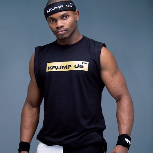 Krump Ug Cotton Tank Top Vest(Black)