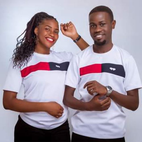 Krump Ug Couple danzle T-shirts (White)