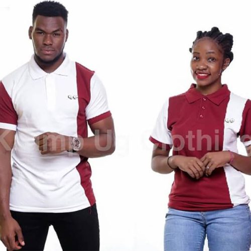 Krump Ug Balegec Unisex Couple T-shirts( Maroon/white)