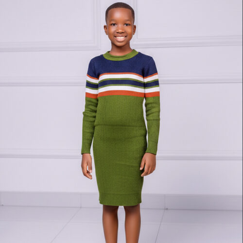 Krump Ug F3 kids sweater(army green)